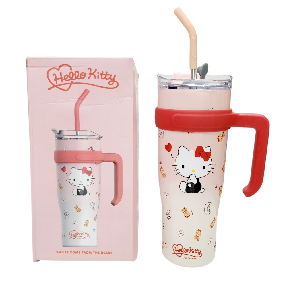 Brand New Sanrio Hello Kitty Water Bottle Tumbler 1.2L